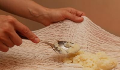 Отварной картофель для компресса